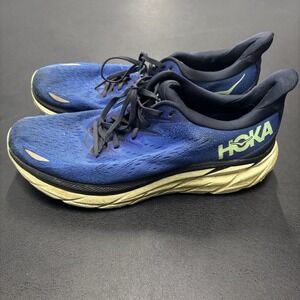 Hoka‎ One One Clifton 8 Mens Running Shoes 1119393 DBOS Dazzling Blue Size 11.5D